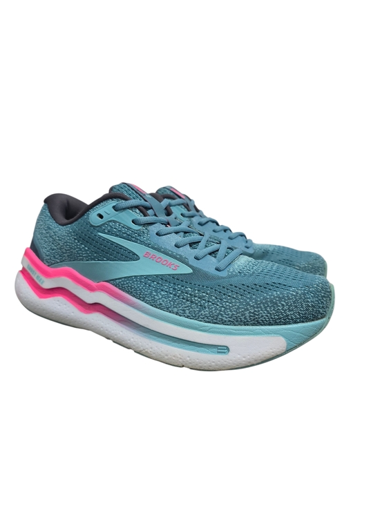 Brooks Shoes - Brooks Ghost Max 2 Women’s Teal and Pink Running Shoes Size 10